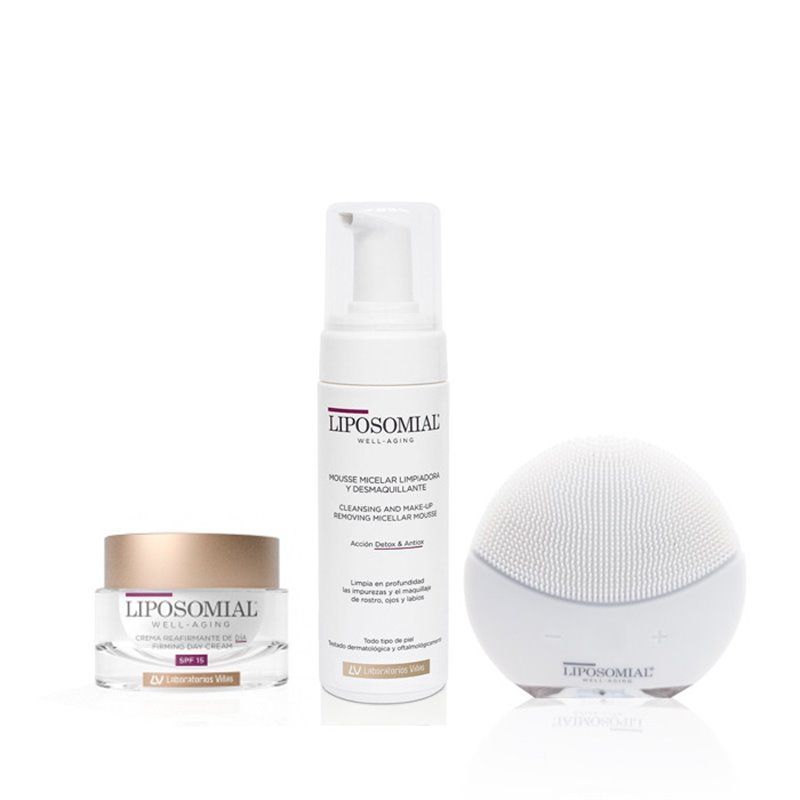 liposomial-well-aging-crema-dia-spf15-50ml-mousse-micelar-150ml-limpiador-facial