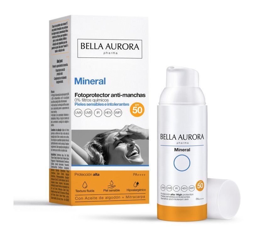 protector-solar-antimanchas-mineral-spf50 bella aurora