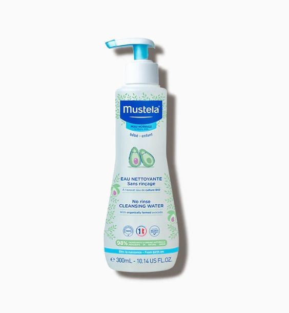 mustela agua sin aclardo