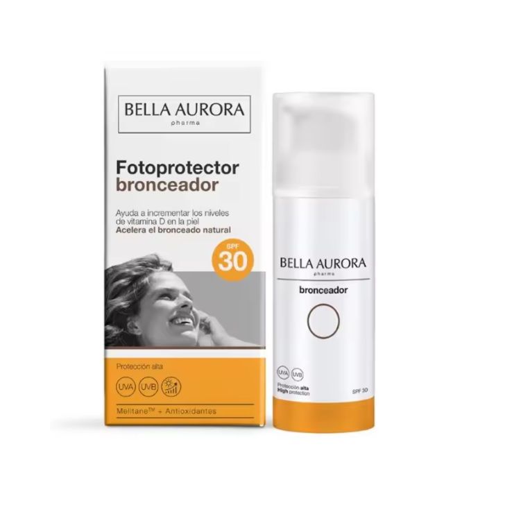 bella aurora fotoprotector bronz