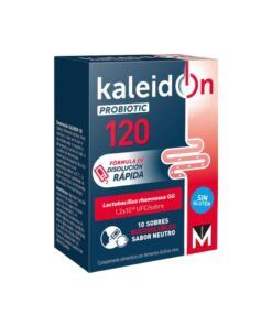 Complemento alimenticio con fermentos lácticos vivos de Lactobacillus rhamnosu. Sin gluten, y con sabor neutro.