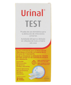 Urinal Test 2 pruebas infección de orina. Resultados en 2 minutos.