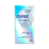 Durex Invisible Preservativos. Diseñados para maximizar las sensaciones. Talla regular. Este preservativo está hecho de látex de caucho natural.