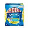 ampax Compak Pearl Tampón 100% Algodón Regular. Absorción regular, para los días de flujo escaso a moderado. 16 unidades.